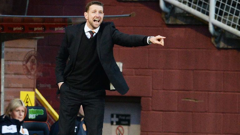 Ian Baraclough: Motherwell boss praised his players after earning a point