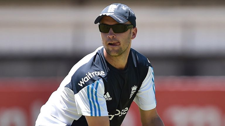 BLOEMFONTEIN, SOUTH AFRICA - JANUARY 17: Jonathan Trott (captain) during the England Lions training and team photocall session at Chevrolet Park on January