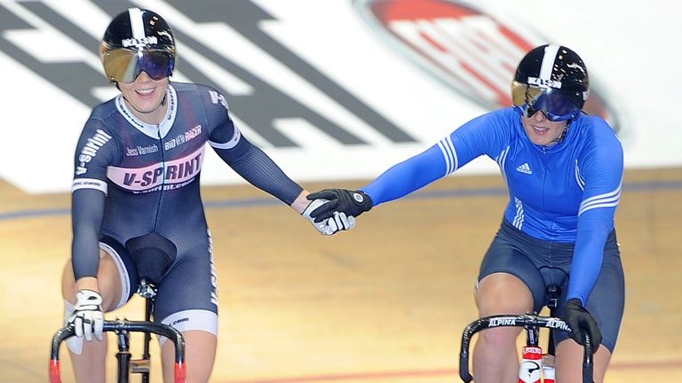 Great Britain's Katy Marchant during the Women's 200m Flying Start Track  Cycling Qualifying at the Izu Velodrome on the fourteenth day of the Tokyo  2020 Olympic Games in Japan. Picture date: Friday
