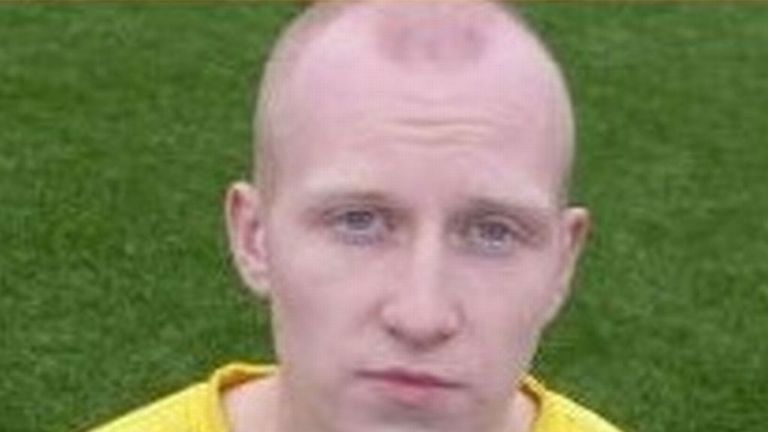 Stenhousemuir youth player Kyle Doherty