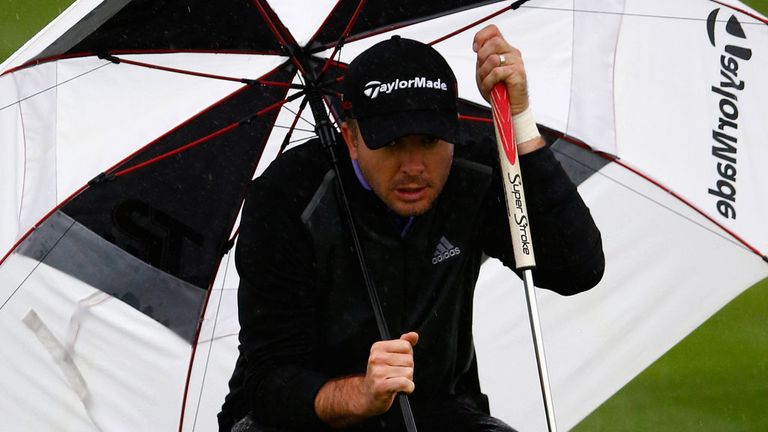 Martin Laird during the second round of the Phoenix Open
