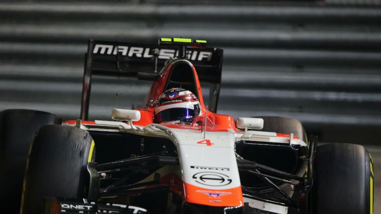 Max Chilton in action for Marussia