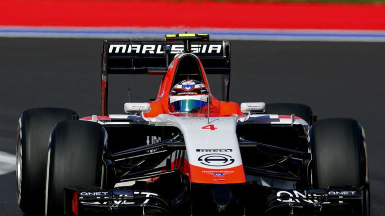 Max Chilton in action for Marussia