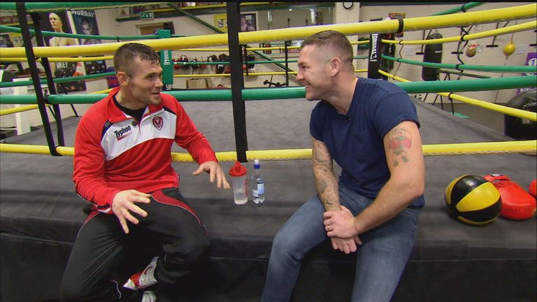 Martin Moore and Jamie Murray