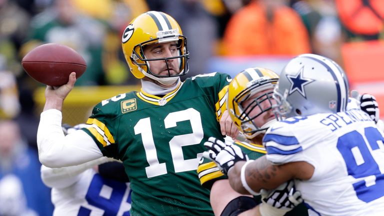 Aaron Rodgers Green Bay Packers v Dallas Cowboys