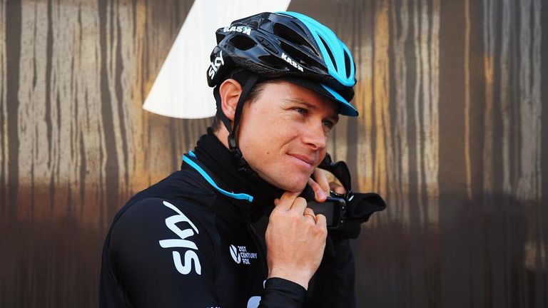 Nicolas Roche during a Team SKY Media Day on January 11, 2015 in Alcudia, Spain.