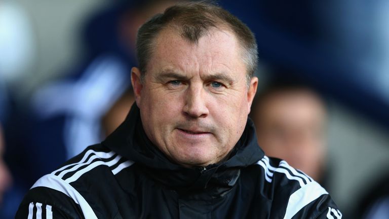 WEST BROMWICH, ENGLAND - JANUARY 10:  Paul Jewell joint-assistant head coach of West Bromwich Albion