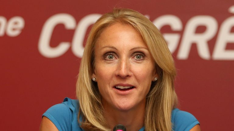 IAAF Ambassador Paula Radcliffe