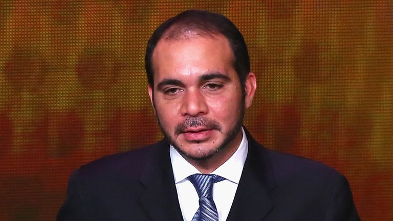FIFA Vice-President Prince Ali Bin Al-Hussein