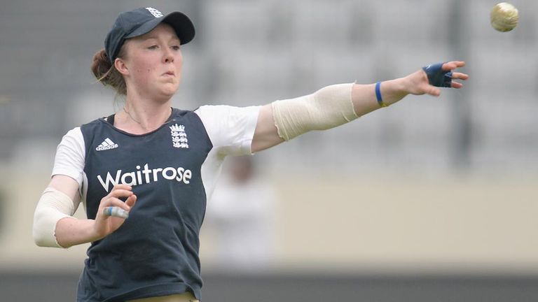 Rebecca Grundy: Back in the England squad, following injury, for February's tour of New Zealand