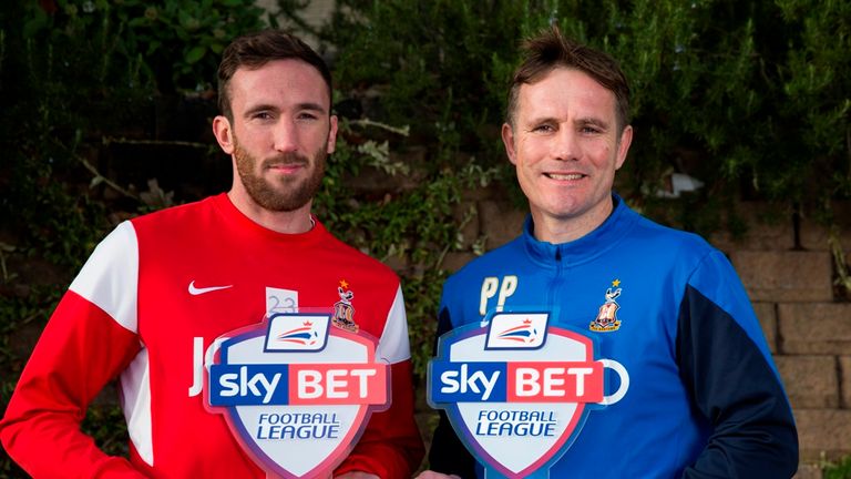Rory McArdle, Phil Parkinson, Bradford City, Sky Bet League One Player and Manager of the Month awards, December 2014