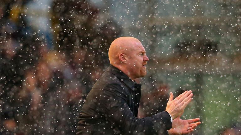 Burnley manager Sean Dyche