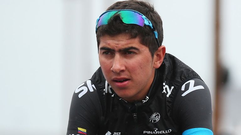 Sebastian Henao is about to start his second season with Team Sky