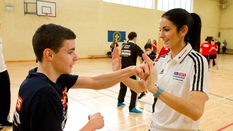 Sky Sports Living for Sport, athlete mentors, Ireland, Katie Taylor