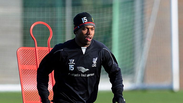 Daniel Sturridge is in contention for the Capital One Cup quarter-final second-leg against Chelsea