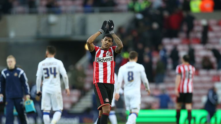 Match Winner: van Aanholt applauds the home supporters at full-time