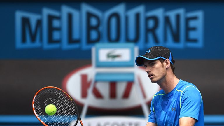 Andy Murray: Getting ready for the Australian Open