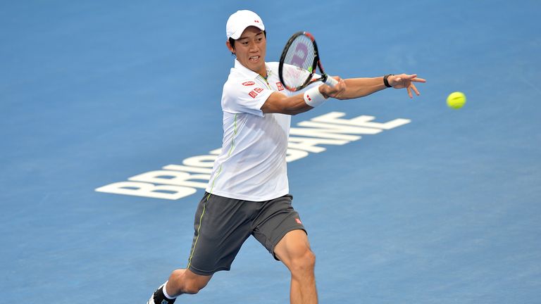 Kei Nishikori: Through to the quarter-finals of the Brisbane International