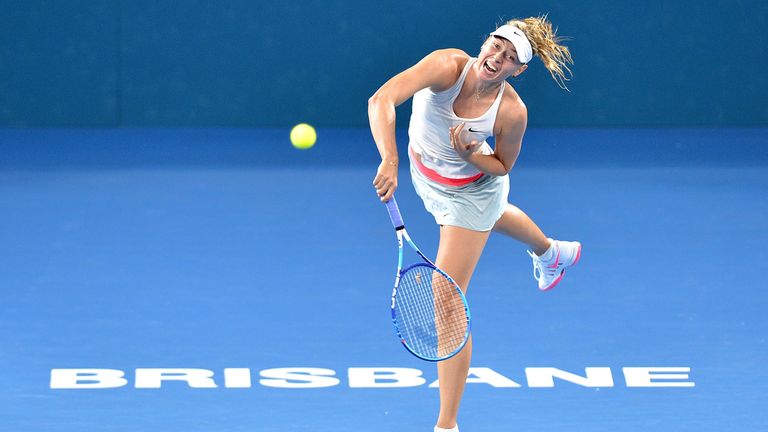 Brisbane International: Maria Sharapova to play Ana Ivanovic in final of  tournament | Tennis News | Sky Sports