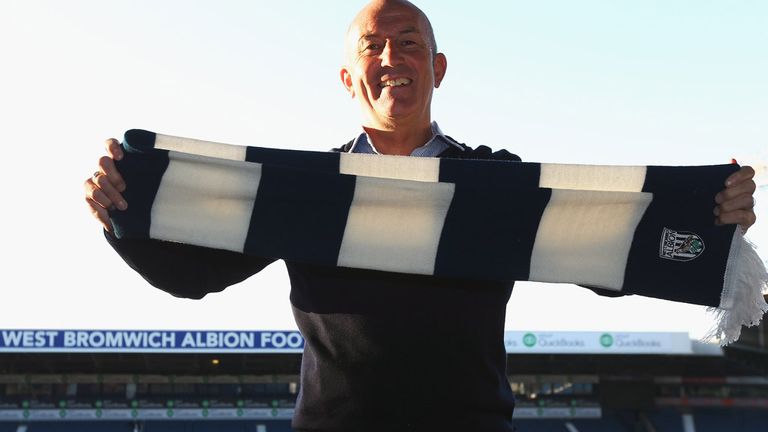 WEST BROMWICH, ENGLAND - JANUARY 02:  Tony Pulis is unveiled as the new West Bromwich Albion Manager at The Hawthorns on January 2, 2015 in West Bromwich, 