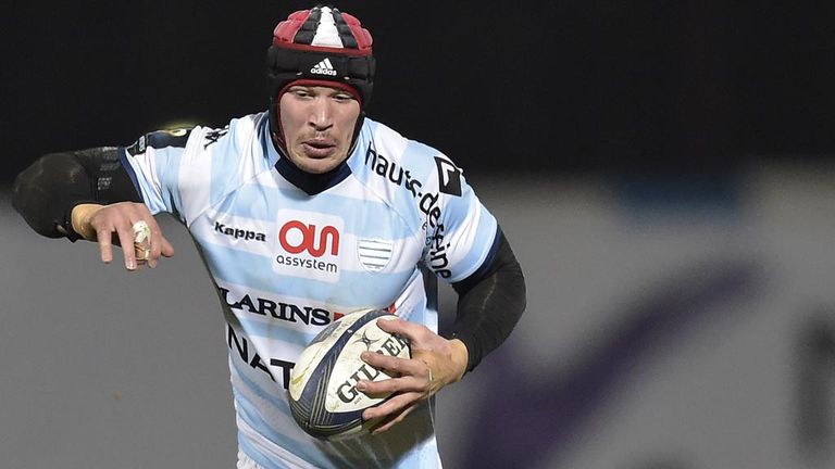 Racing-Metro's Wenceslas Lauret has been called up by France for their Six Nations opener against Scotland