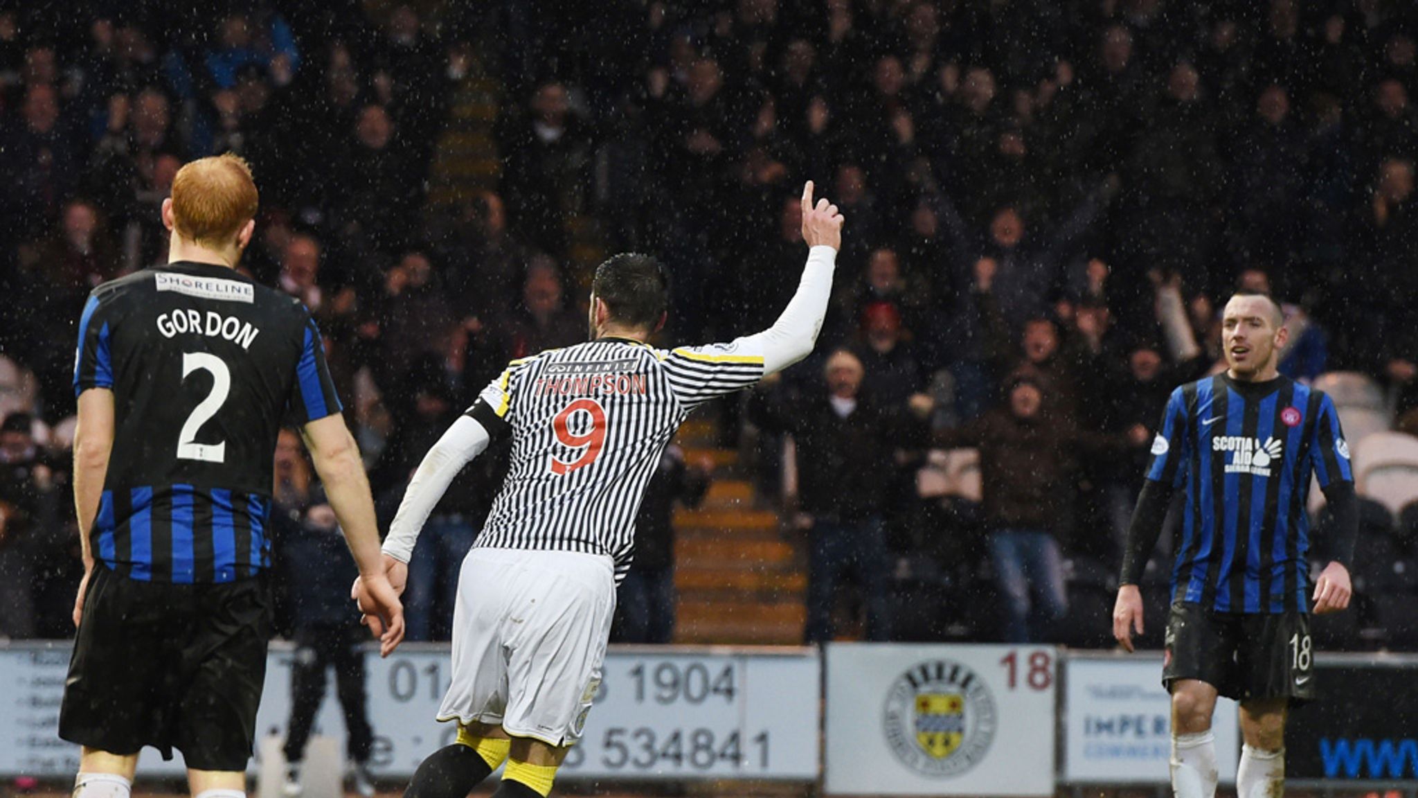 Steven Thompson earns St Mirren a 1-0 home win over Hamilton | Football ...