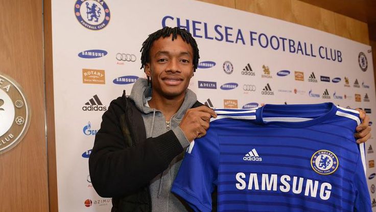 Juan Cuadrado signs for Chelsea (Image courtesy of Chelsea FC)