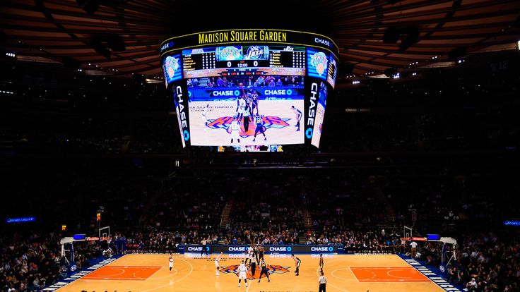 New York Knicks and Utah Jazz at Madison Square Garden