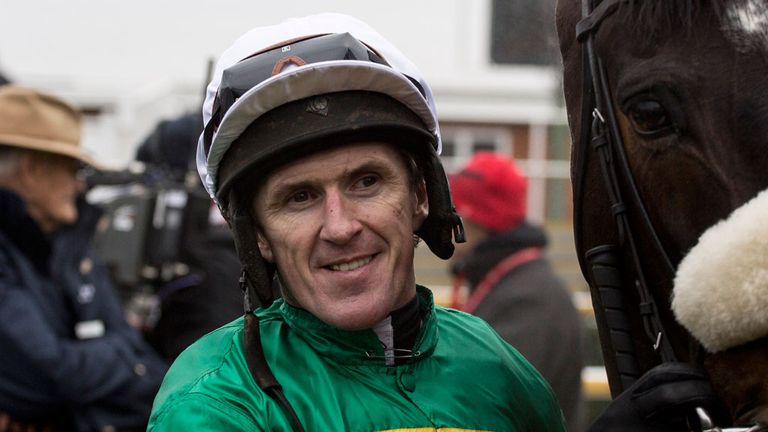 AP McCoy after riding Mr Mole to victory at Newbury