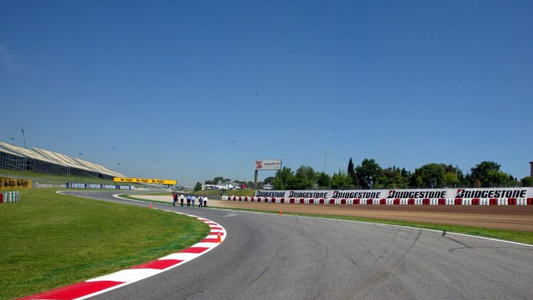 Turns seven and eight at the Circuit de Catalunya