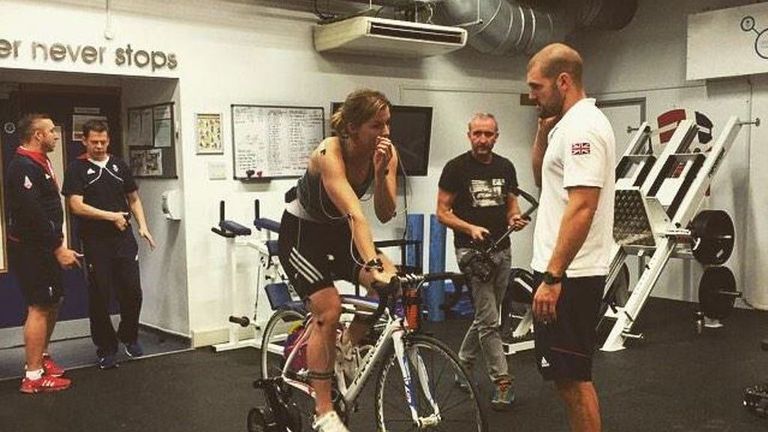 Becky James (pic from Twitter)