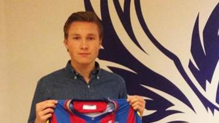 Copyright CPFC: Andreas Breimyr  with his new colours