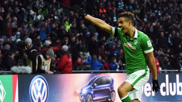 Franco Di Santo celebrates