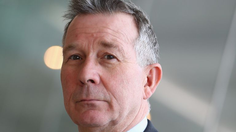 Simon Claisse, Cheltenham Clerk of the Course during a press conference promoting the Cheltenham Festival at Cheltenham Racecourse