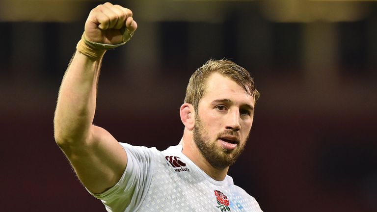 After being beaten 30-3 as England captain in Cardiff in 2013, Chris Robshaw punched the air with delight
