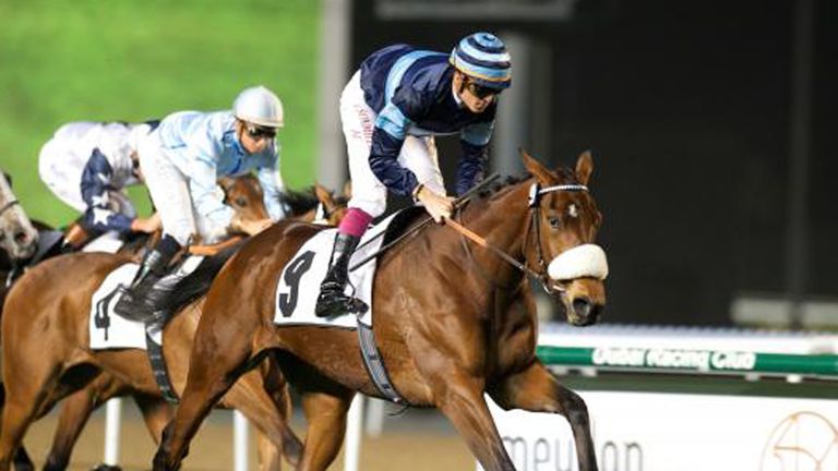 Cladocera wins at Meydan under Christophe Soumillon