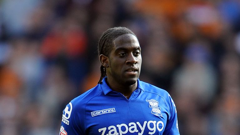 Birmingham City's Clayton Donaldson