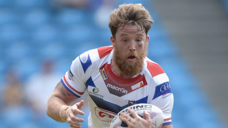 Danny Kirmond of Wakefield Trinity Wildcats