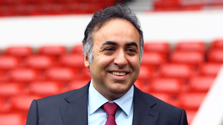 Chairman Fawaz Al Hasawi Nottingham Forest