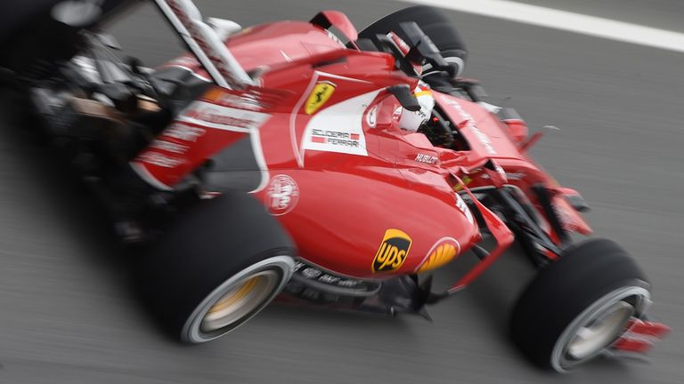 Sebastian Vettel (GER) Ferrari SF15-T