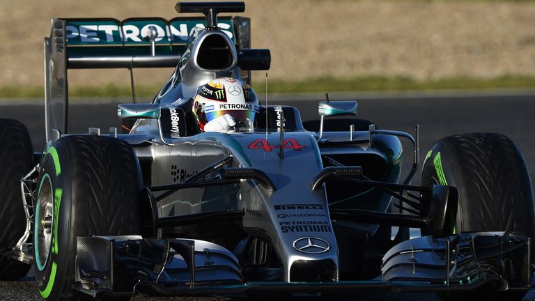 Lewis Hamilton (GBR) Mercedes AMG F1 W06 at Formula One Testing, Day Four, Jerez, Spain, 4  February 2015.