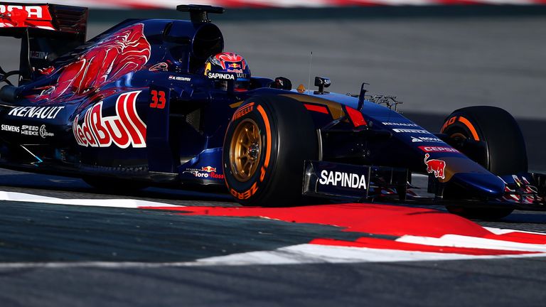 Max Verstappen of Toro Rosso