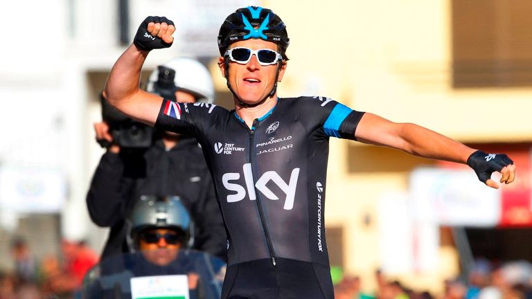 Geraint Thomas wins Stage 2 of the 2015 Volta ao Algarve