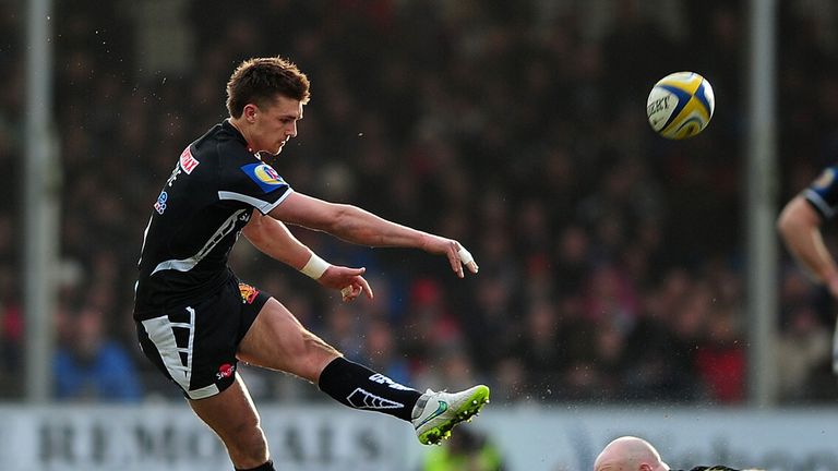 Henry Slade: Scored 16 points with the boot