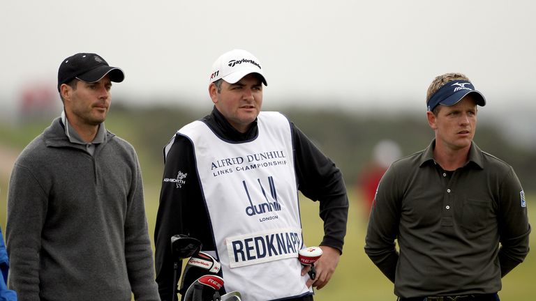 Jamie Redknapp and Luke Donald at the Alfred Dunhill Links Championship