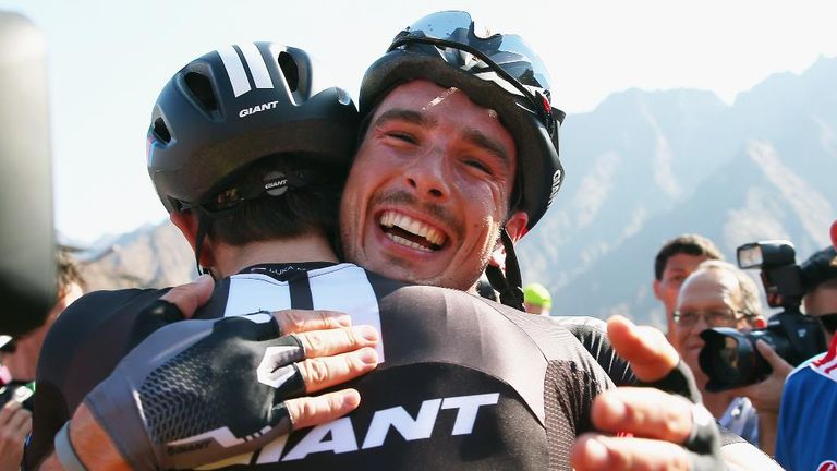 John Degenkolb during stage three of the Dubai Tour from the Dubai International Marine Club to Hatta Dam on February 6, 2015 