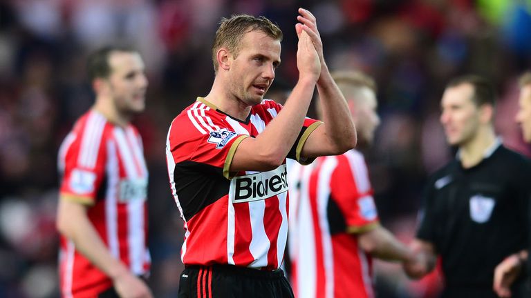 Lee Cattermole following Sunderland's 0-0 draw with West Brom