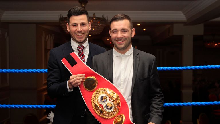 Lee Purdy spoke at his benefit night (Pic by Lawrence Lustig)