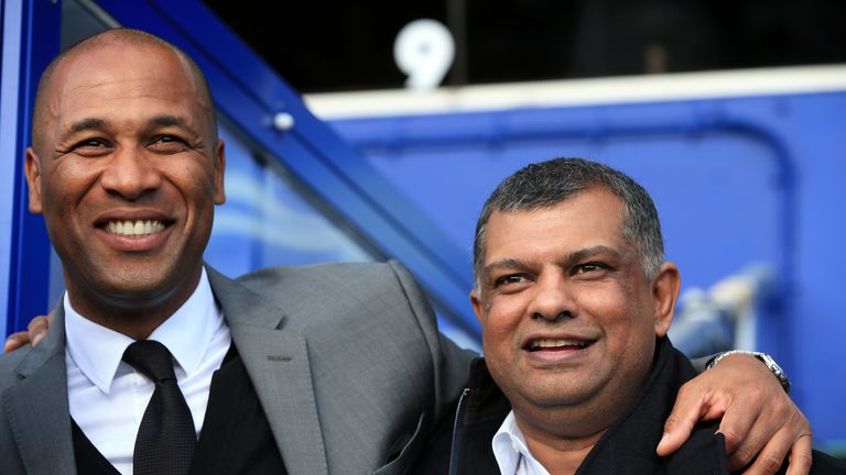 Les Ferdinand and Tony Fernandes: Putting in place a new strategy at QPR