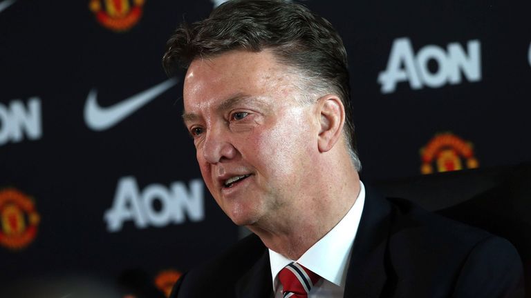 Louis van Gaal Manchester United